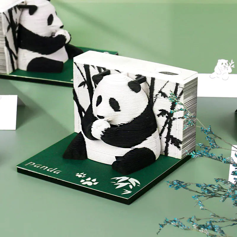 Unfolded 3D Panda