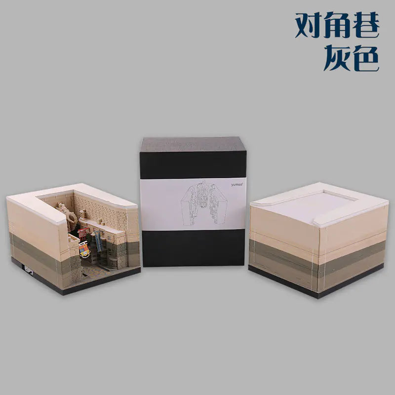 Unfolded Origami Hogwarts